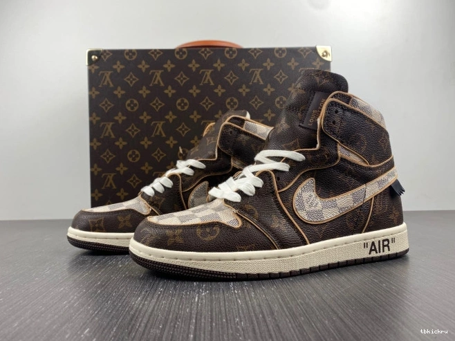 Reps TBK Jordan 1 LV Air OFF-WHITE x 0701